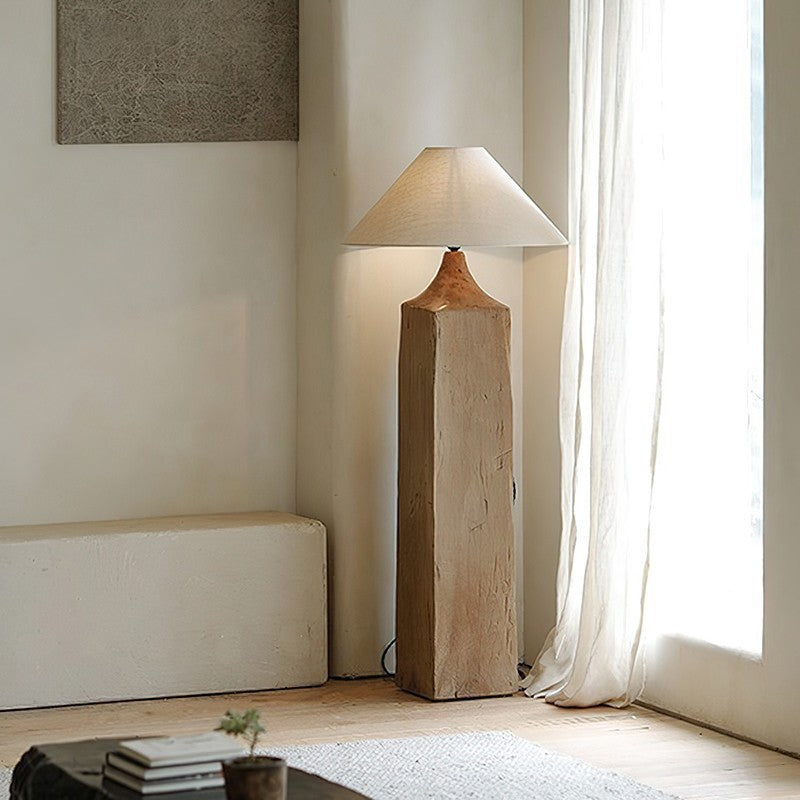 wooden lamp