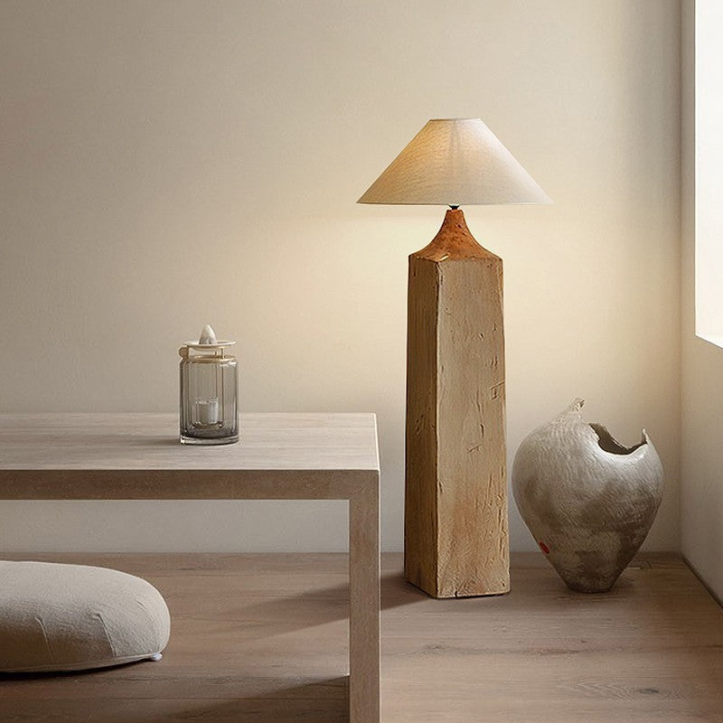 wooden lamp