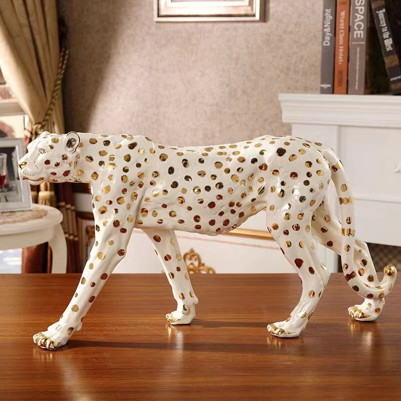 Ceramic animal sculpture