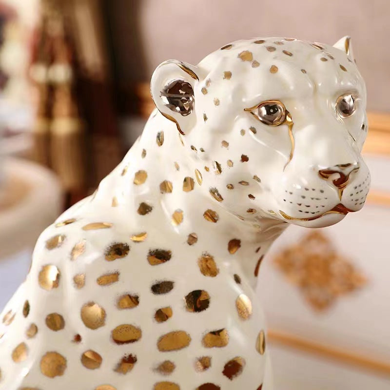 Ceramic animal sculpture