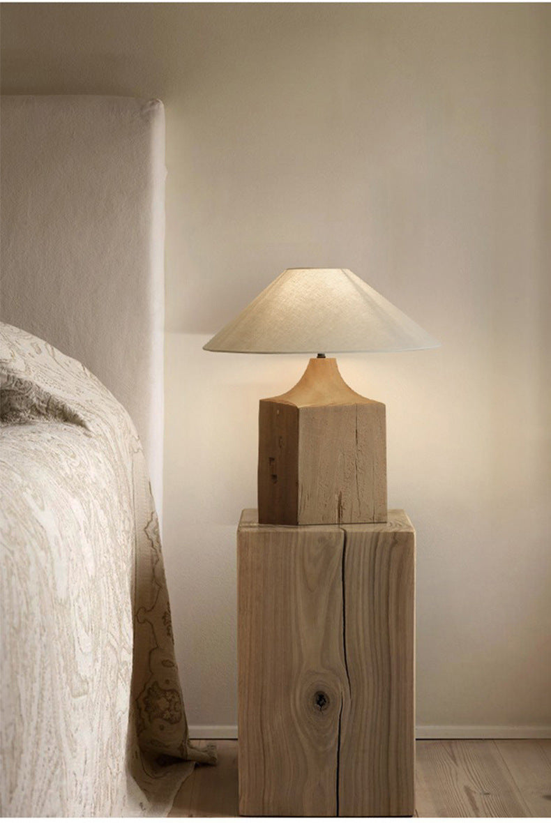 wooden lamp