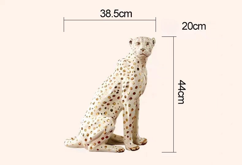 Ceramic animal sculpture