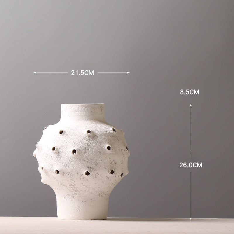 ceramic flower vase