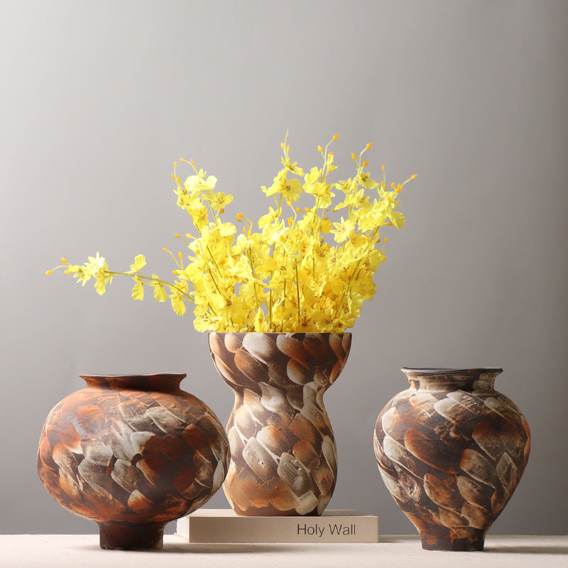 ceramic flower vase