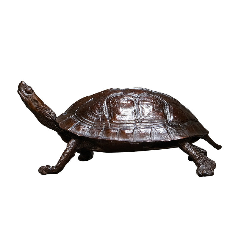 Timeless Copper Turtle Ornament - Perfect Ornament for Home Decor