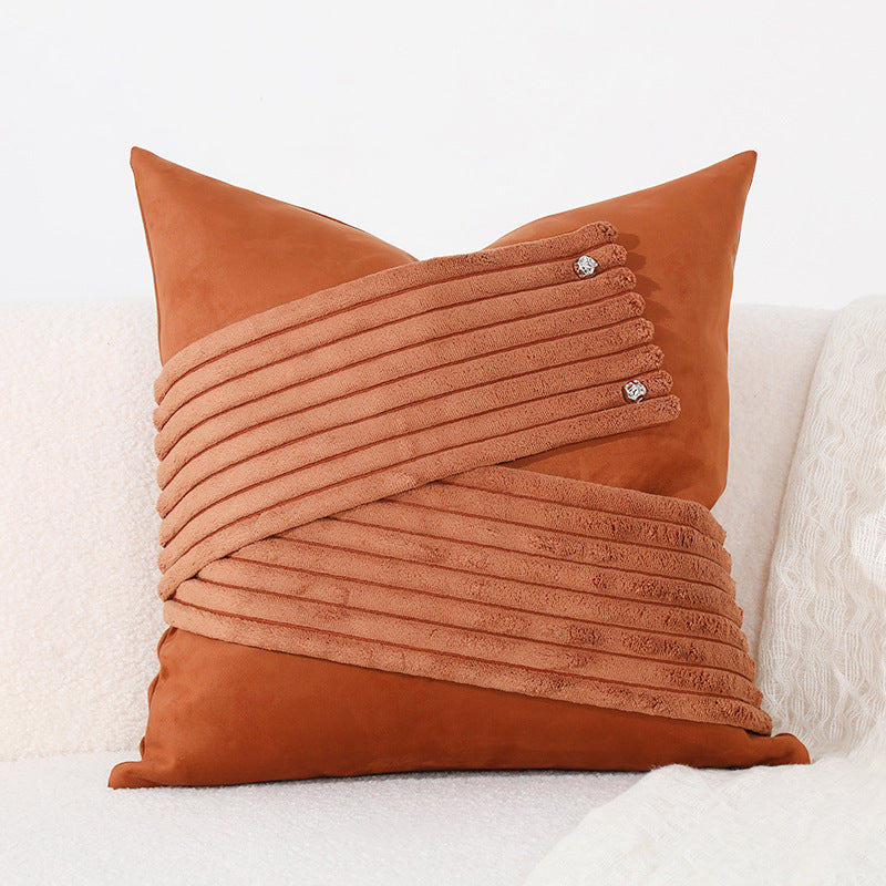 Soft and comfortable PU leather cushion