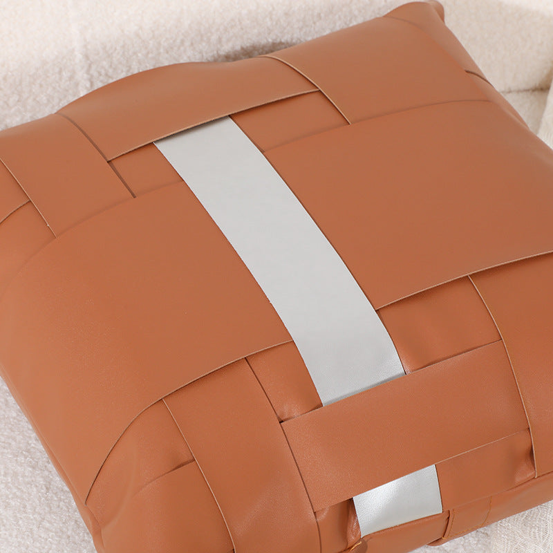 Soft and comfortable PU leather cushion