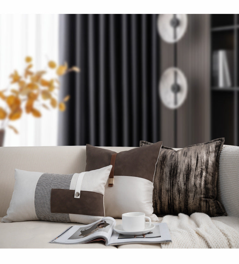 Simple Luxury Living Room Sofa Pillow Cover