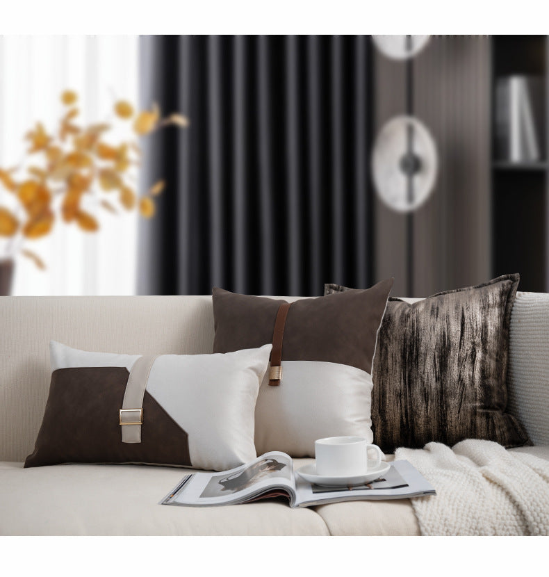 Simple Luxury Living Room Sofa Pillow Cover