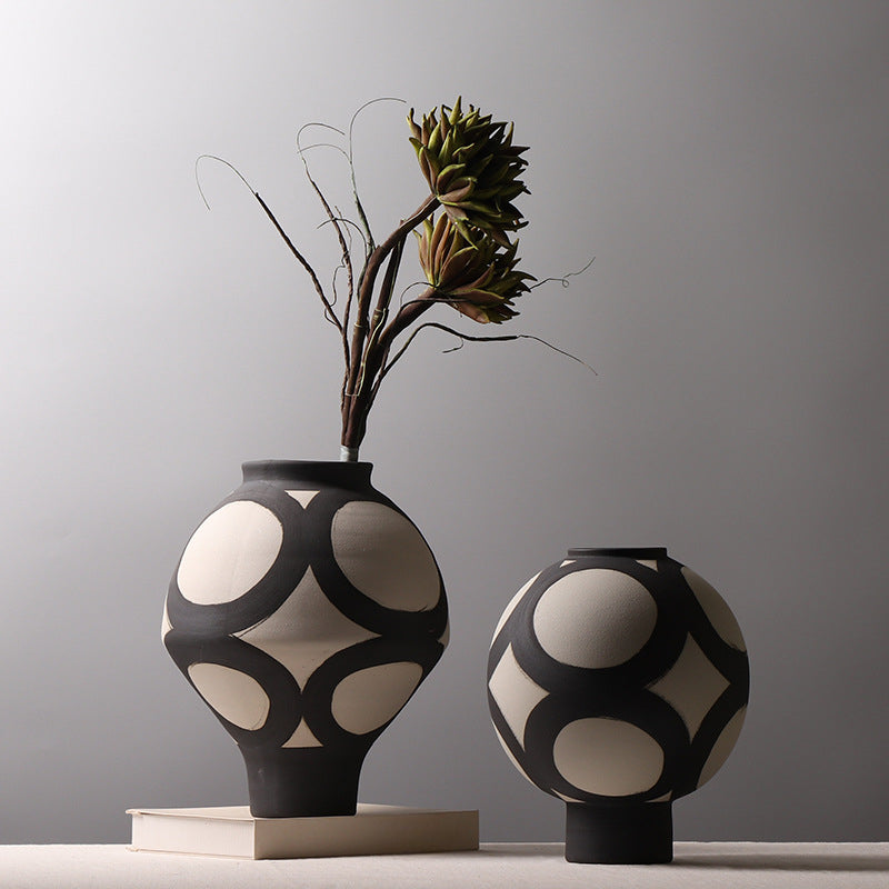 ceramic flower vase